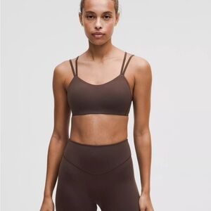 Lululemon Brown Seamless Bra Medium Support
